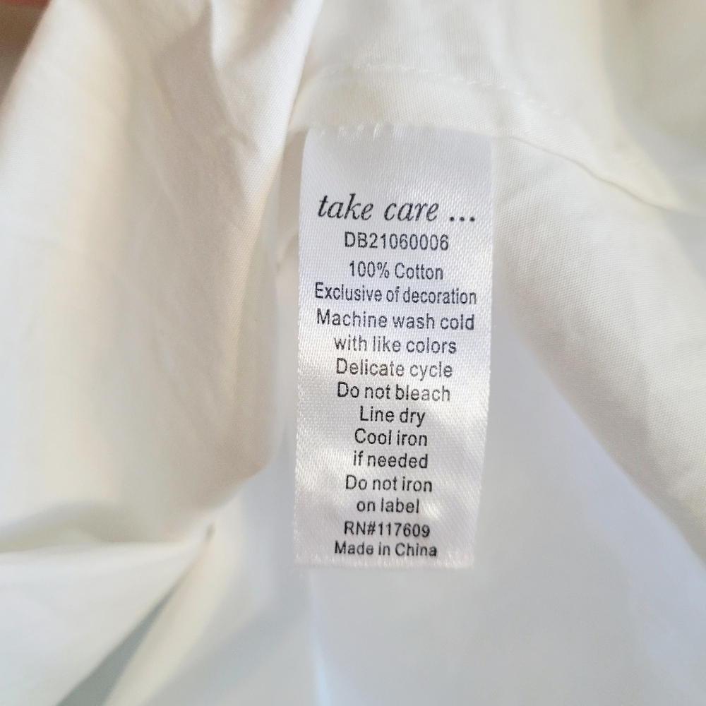 Downeast Rae Puff Button Blouse - Picture 7 of 7